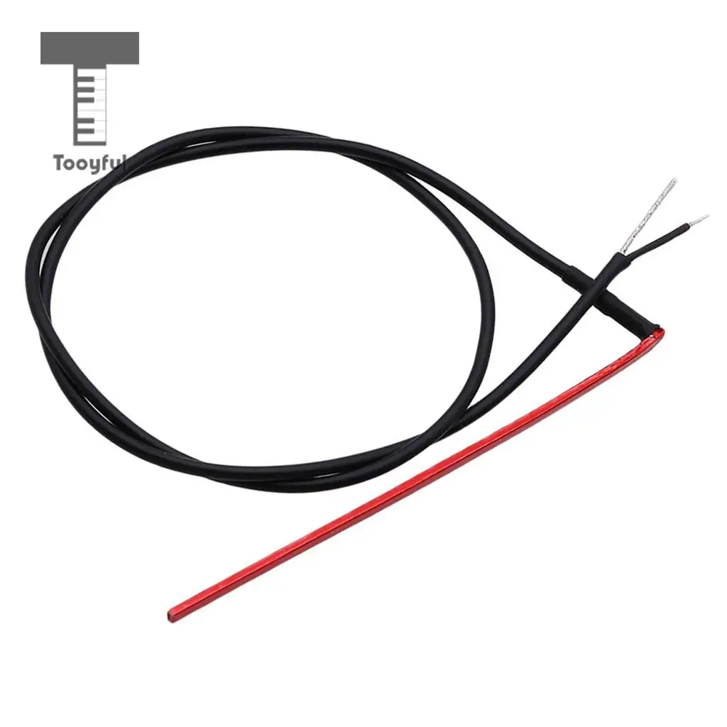 

Tooyful High Sensitive Under Saddle Piezo Pickup Passive Film Pickup without Plug for Acoustic Classical Guitar Parts