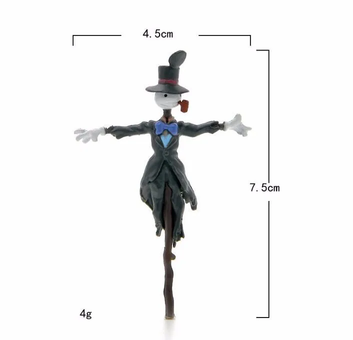 

Hot Studio Ghibli Howl's Moving Castle Kakashi Kabu Pvc Action Figure Diy Miyazaki Collection Model Toy For Kid Landscape Figure