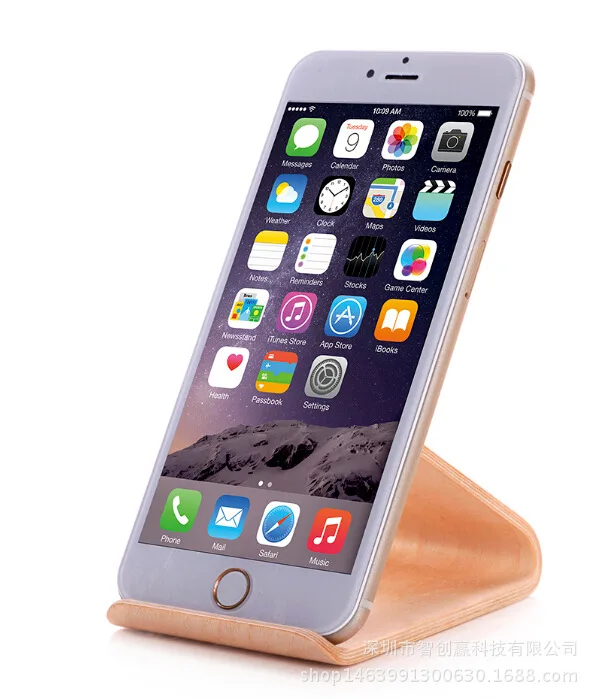 FULAIKATE бамбуковая деревянная подставка для iPhone 7 8 Plus Настольный держатель