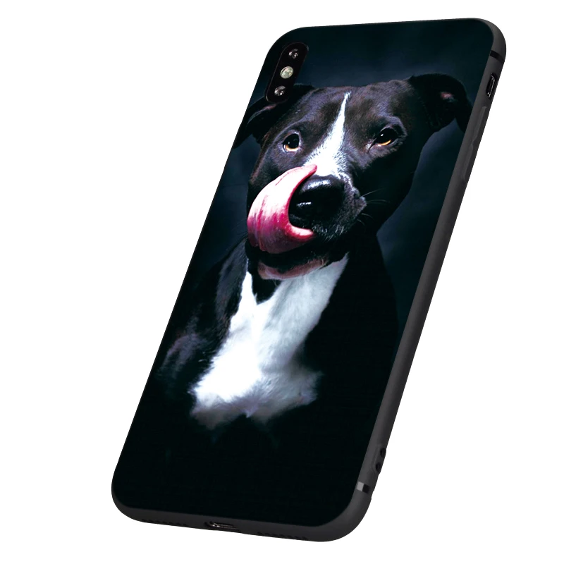Черный чехол из ТПУ для iphone 5 5s se 6 6s 7 8 plus x 10 силиконовый XR XS 11 pro MAX с изображением