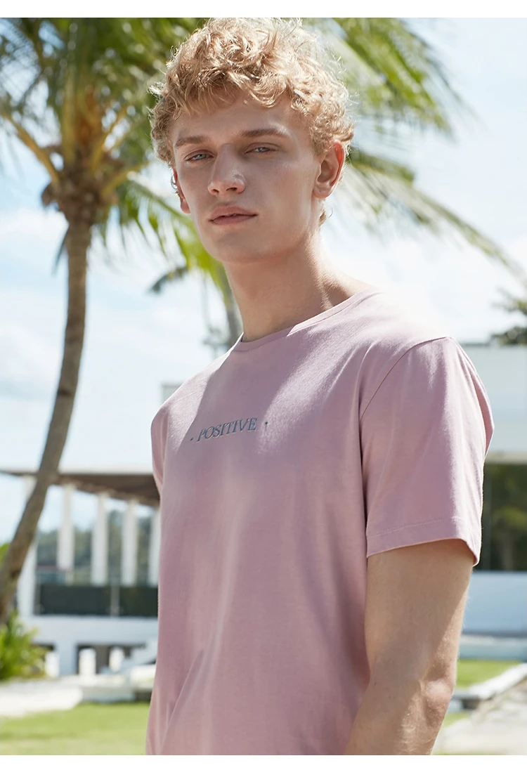 JackJones Мужская футболка с короткими рукавами из хлопка E | 219201504