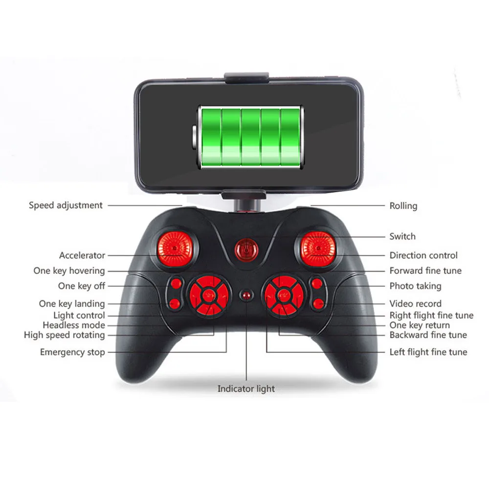 Горячая продажа 2 4 Ghz GPS Mini Baby Elfie 720P Складная рукоятка WIFI FPV высота 1800Mah батарея