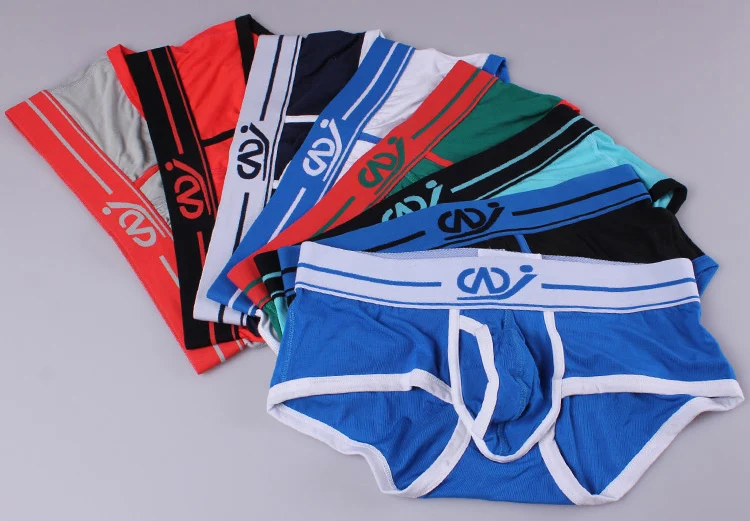 Модные мужские хлопковые боксеры удобное здоровое нижнее белье u-образные шорты