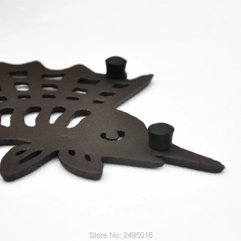 Чугунный Штатив для морской лошади-декоративный чугунный кухни или обеденного