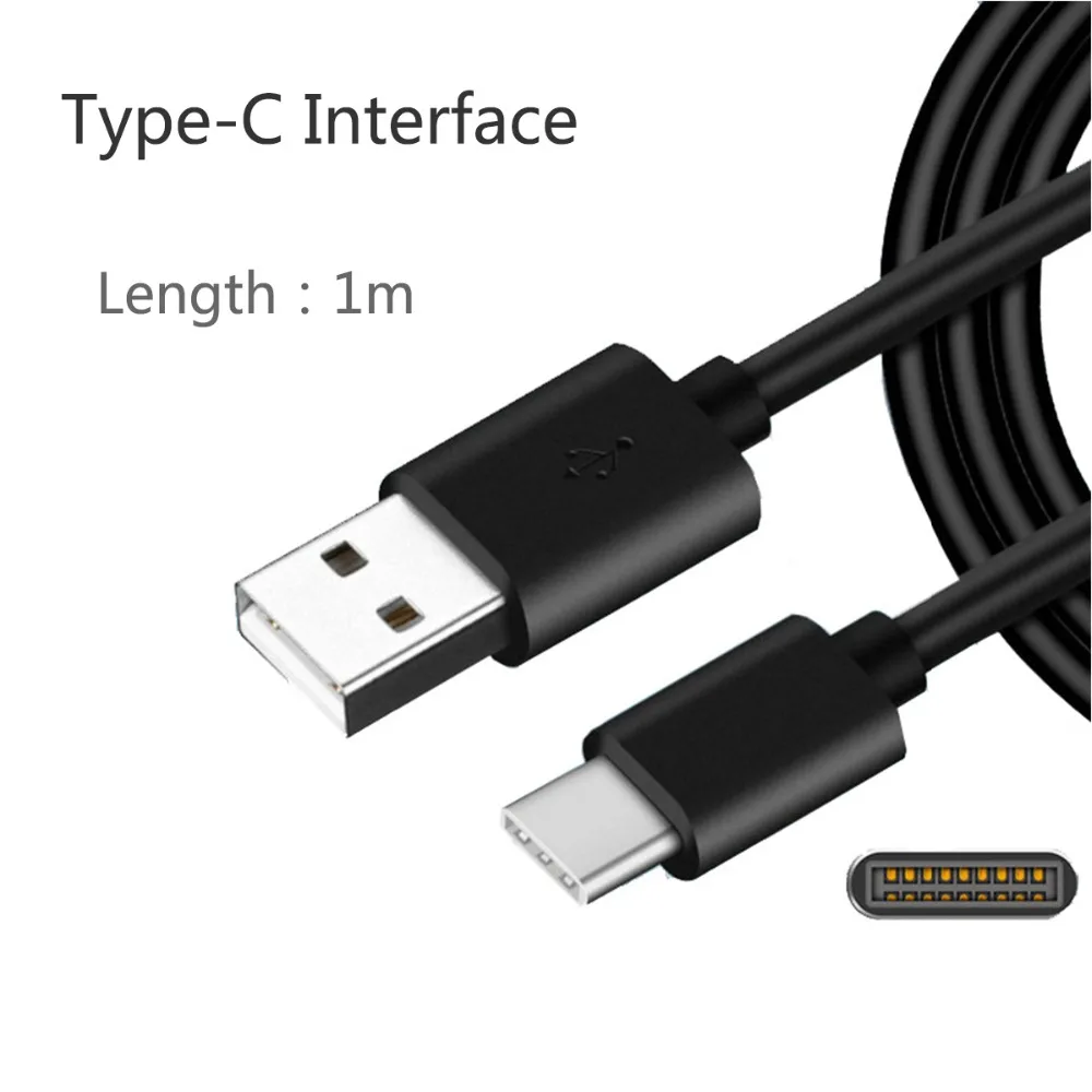 

USB 3.1 Type C Cable 5A Fast Charge Cable for Huawei Mate 9 Type C Data Cable Cord Mobile Phone Charging Wire for Xiaomi mi9 GT