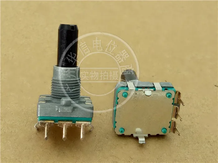 1 шт./лот Японский потенциометр ALPS EC16B кодер [с 24 шагами] Длина ручки 23 мм f|encoder