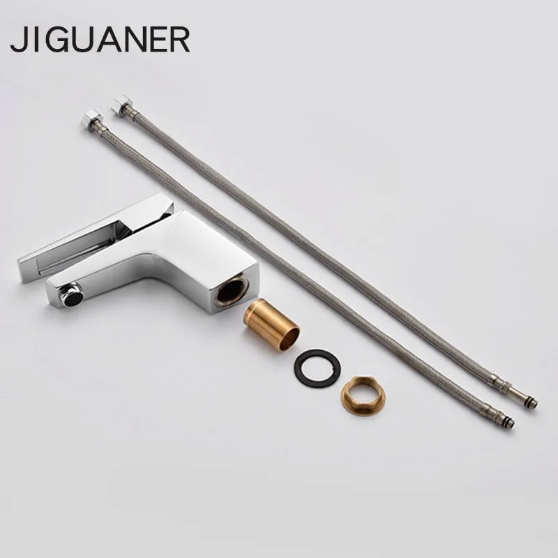JIGUANER высокое качество холодной и горячей Ванная комната Ванна смеситель Одной