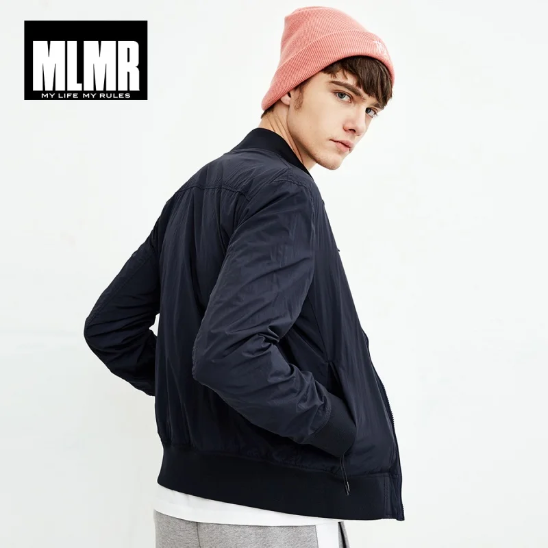 MLMR мужская куртка бомбер верхняя одежда 2019 Новая модная брендовая 218121523|Мужские