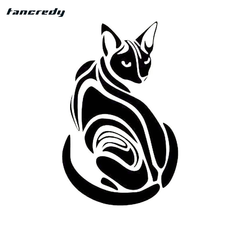 Tangredy 2-я половинная цена 3D стикер для стайлинга автомобиля s Sphynx наклейки и