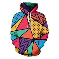 creative leisure funny 3d men hoodie fashion color clothes hip hop style patchwork sweatshirt oversized 5xl unisex pullover