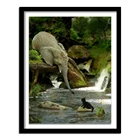 Алмазная картина 5D DIY Алмазная картина полная квадратная вышивка стразами рисунков животных Алмазная круглая Новое поступление 112DD