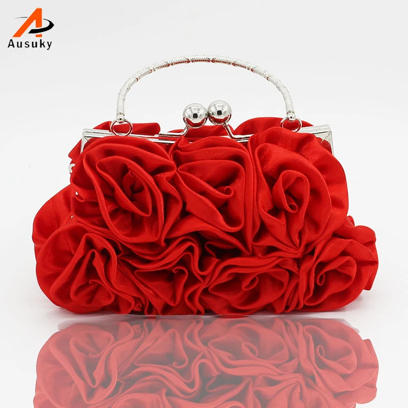 Bolsa feminina сумочка Роза свадебные сумки Роскошная вечерняя сумка клатч