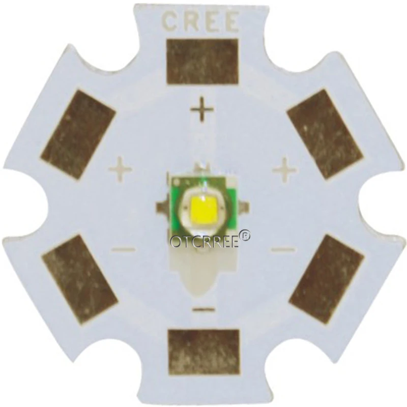 1 комплект Cree XTE XPE для светодиодной лампы XPG2 XBD XRE с 3 7 В Вт 16 мм 20 режим