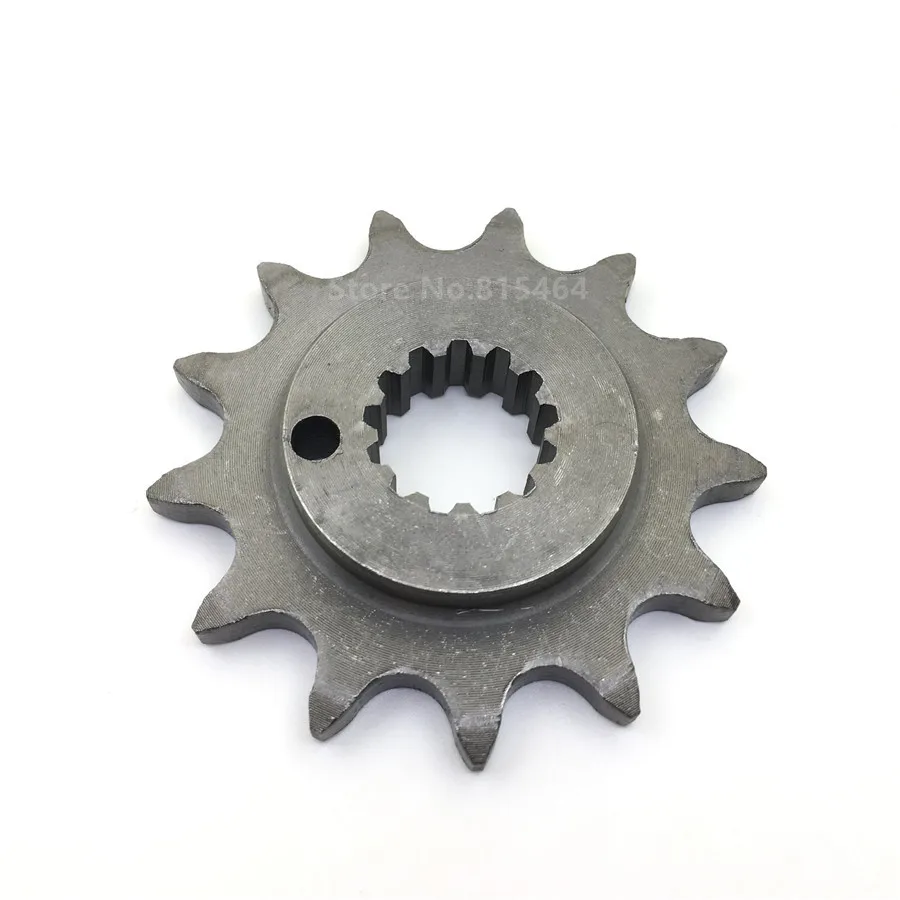 Yecnecty For Zongshen NC250 RX3 KAYO T6 BSE J5 Motorcycle Front Chain Sprocket 520 Chain 13T Dirt Pit Bike 4 Valves Engine Parts