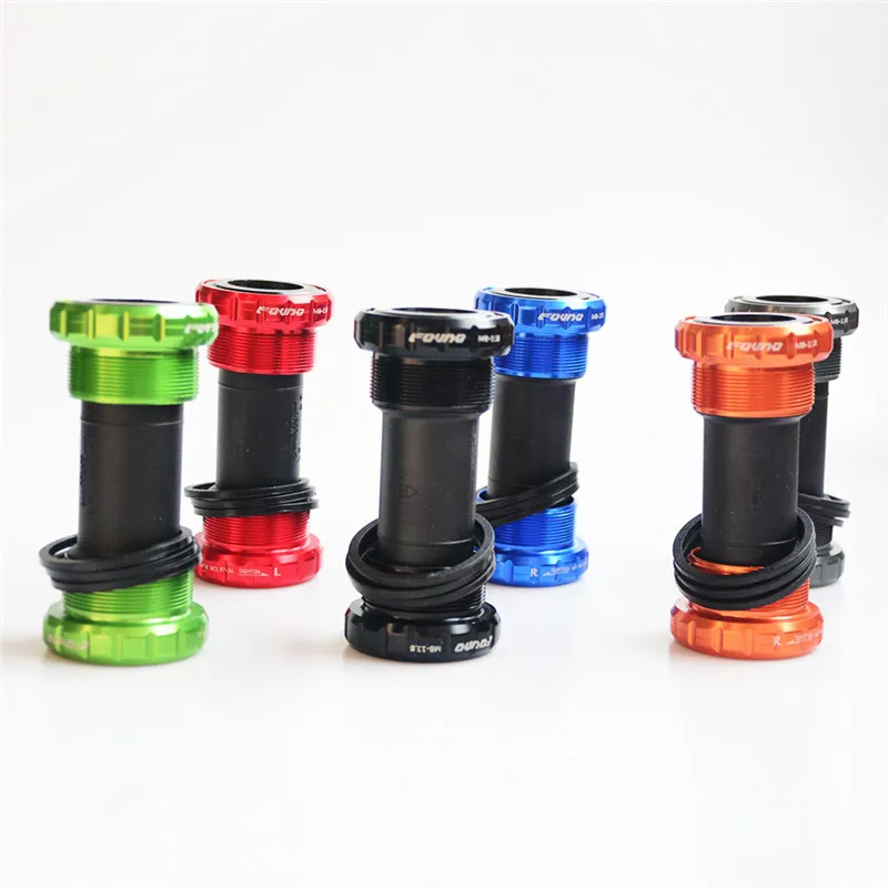 

MTB Bike Bicycle Hollow Bottom Bracket Axis BB Cycling Aluminum Alloy Waterproof BSA 68/73mm Crank Set Axis Parts