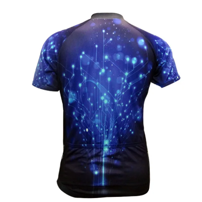 Мужская одежда для велоспорта JESOCYCLING 100% полиэстер с коротким рукавом спорта на