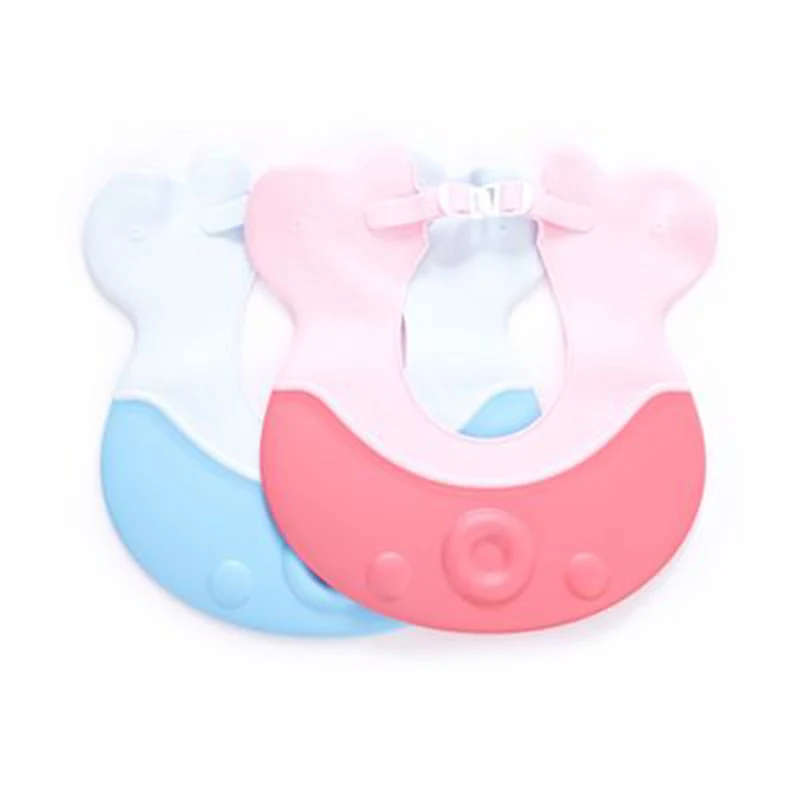 Baby Shower Кепки s шампунь при мытье головы Детский банный козырек Шапки Регулируемая