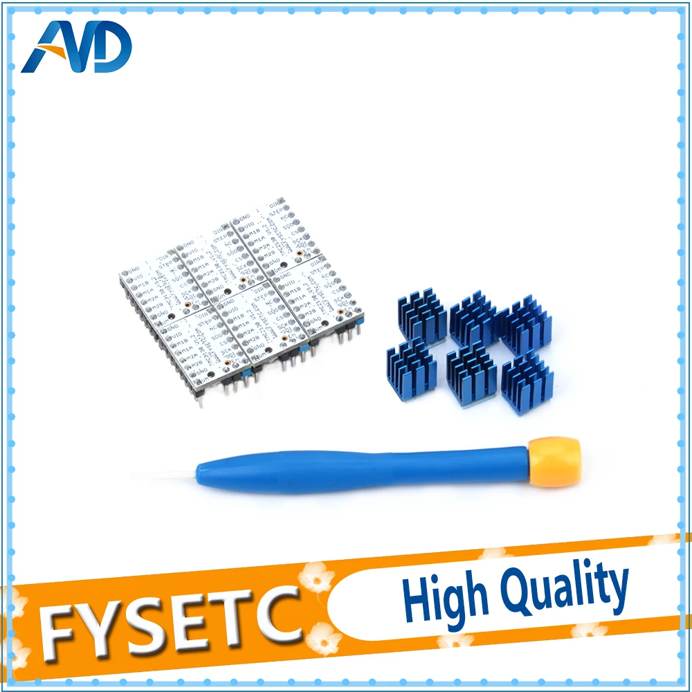 6 шт. Stepstick Драйвер шагового двигателя F6 TMC2130 V1.2 для SPI функция Летающий провод