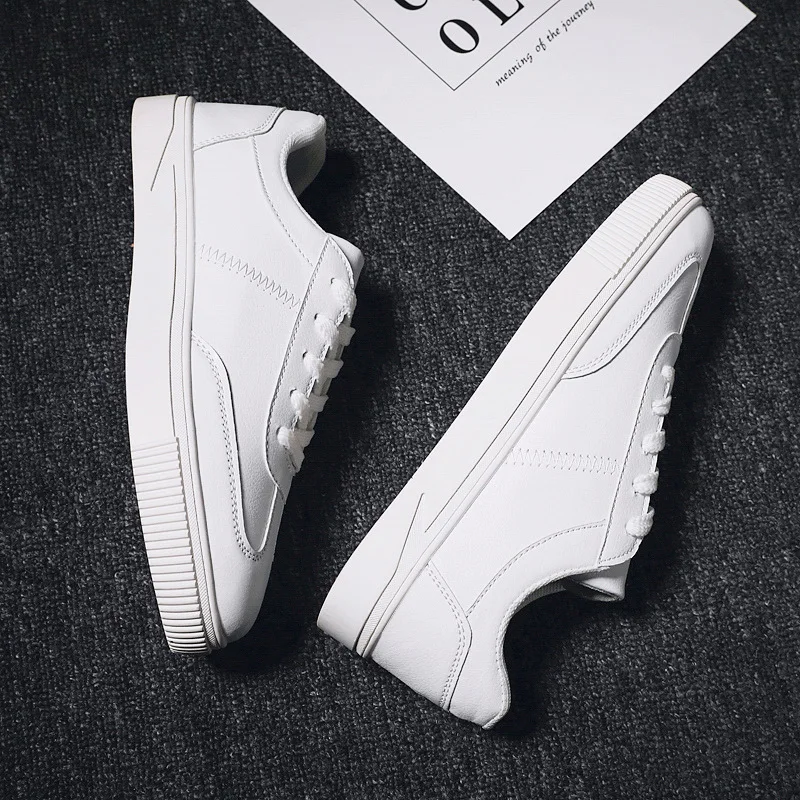 Мужская Вулканизированная обувь на плоской подошве дышащие Прогулочные