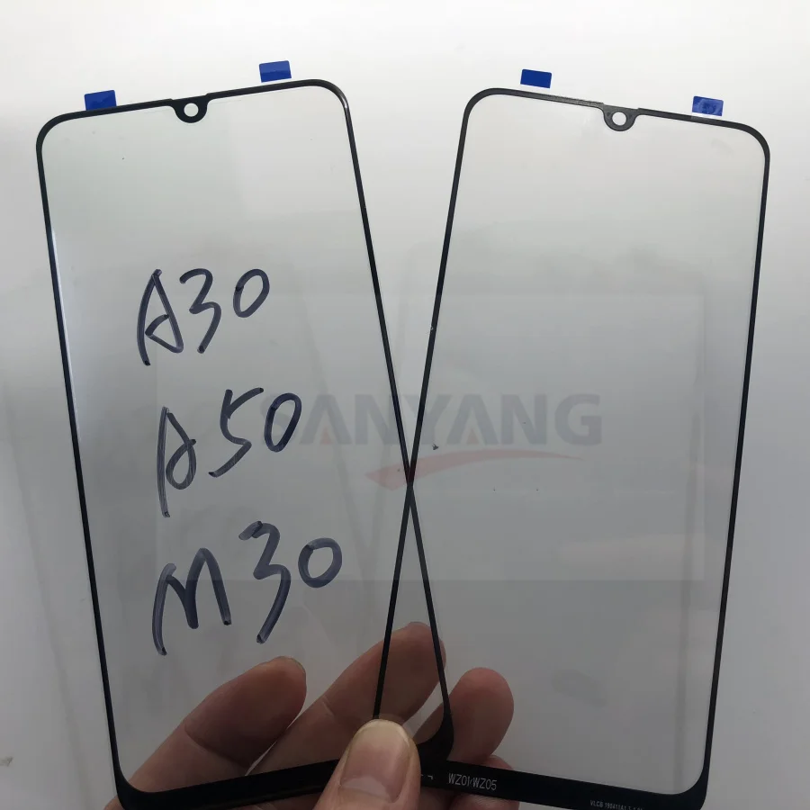 Для Samsung Galaxy A30 A50 A305F SM A505F LCD Сенсорная панель экран Переднее стекло Внешний