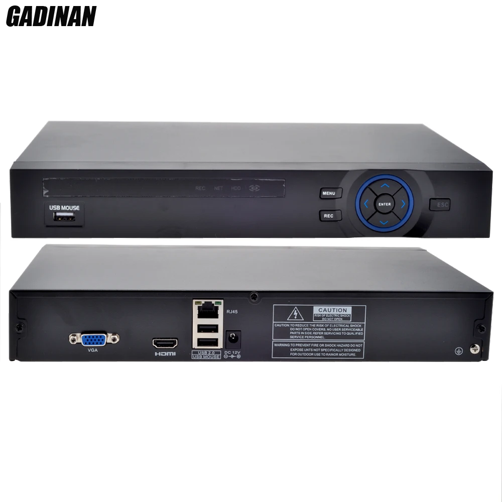 Gadinan Full HD 4ch 1080 P NVR или 8ch 960 для 720 IP камера Onvif H.264 HDMI netwerk видео Регистраторы 1HDD Порты