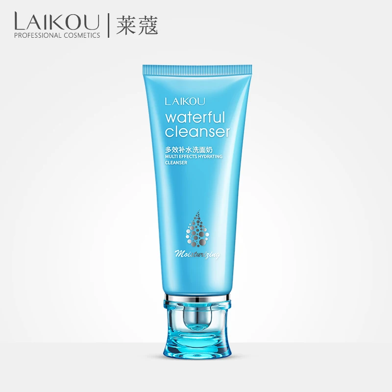 

LAIKOU Hyaluronic acid Moist Hydrating cleansing cream Oil-Control Moisturizing Shrink Pores Plants Essence Skin Care Whitening