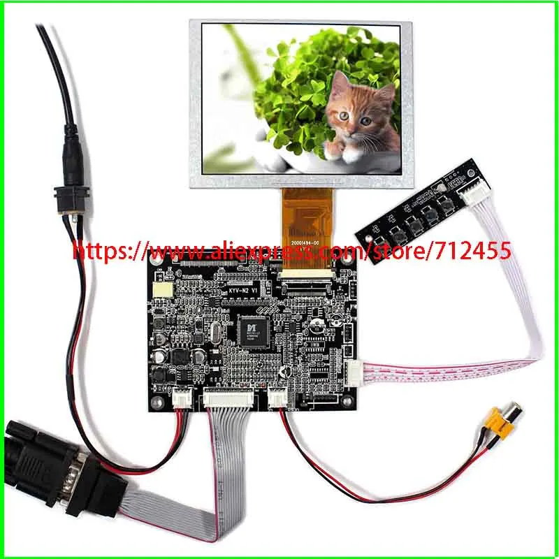 Плата контроллера для ЖК дисплея HDMI с 5 дюймовым экраном сменная на 640x480