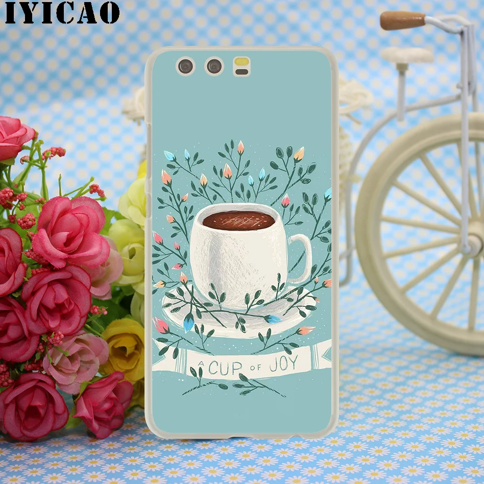 First coffee bookHard for Huawei P30 P20 P9 P10 Plus Pro P Smart Z Lite 2019 Nova 2i 3i 4 5i | Мобильные телефоны и