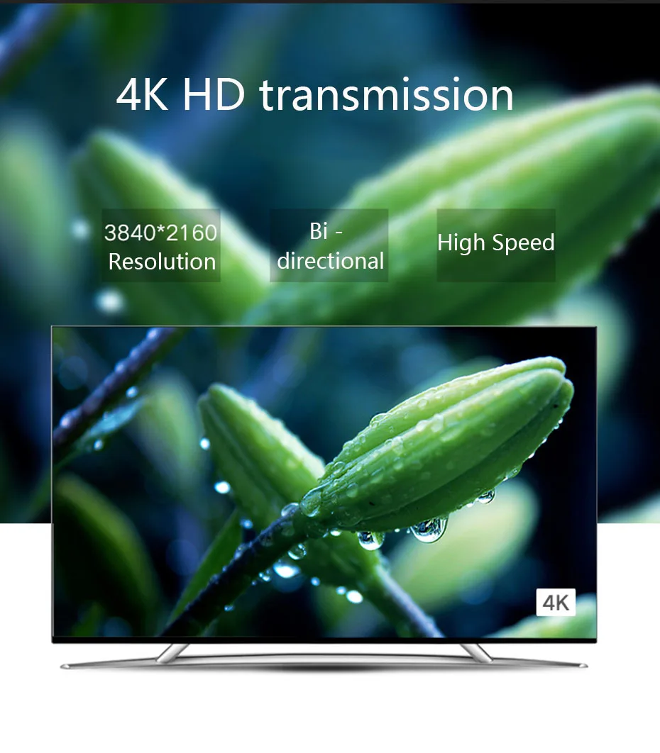 Ugreen HDMI к DVI DVI-D 24+ 1 pin адаптер 3D 4K DVI Мужской к HDMI Мужской конвертер кабель для lcd DVD HDTV xbox hdmi кабель 2 м 3 м