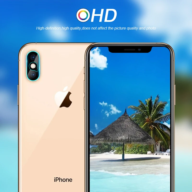 Защитная пленка для объектива камеры ультратонкая iPhone XS Max XR X 7 8 Plus 2