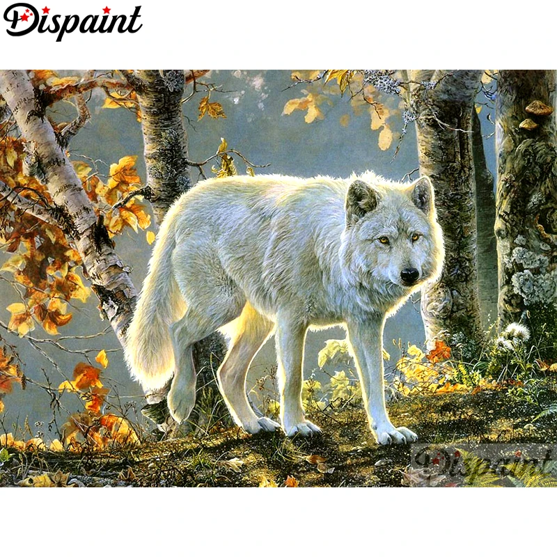 

DIY Алмазная картина, полный квадрат/круглая дрель 5D алмазная вышивка "Животные волки пейзаж" Вышивка крестом 5D домашний декор A11830