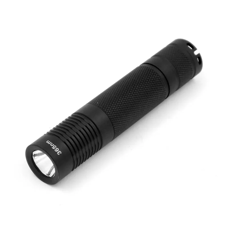 Manta Ray S9 алюминиевый невидимый черный АОТ 365nm UV Ультрафиолетовый фонарик факел свет лампы для 1x18650 Батарея