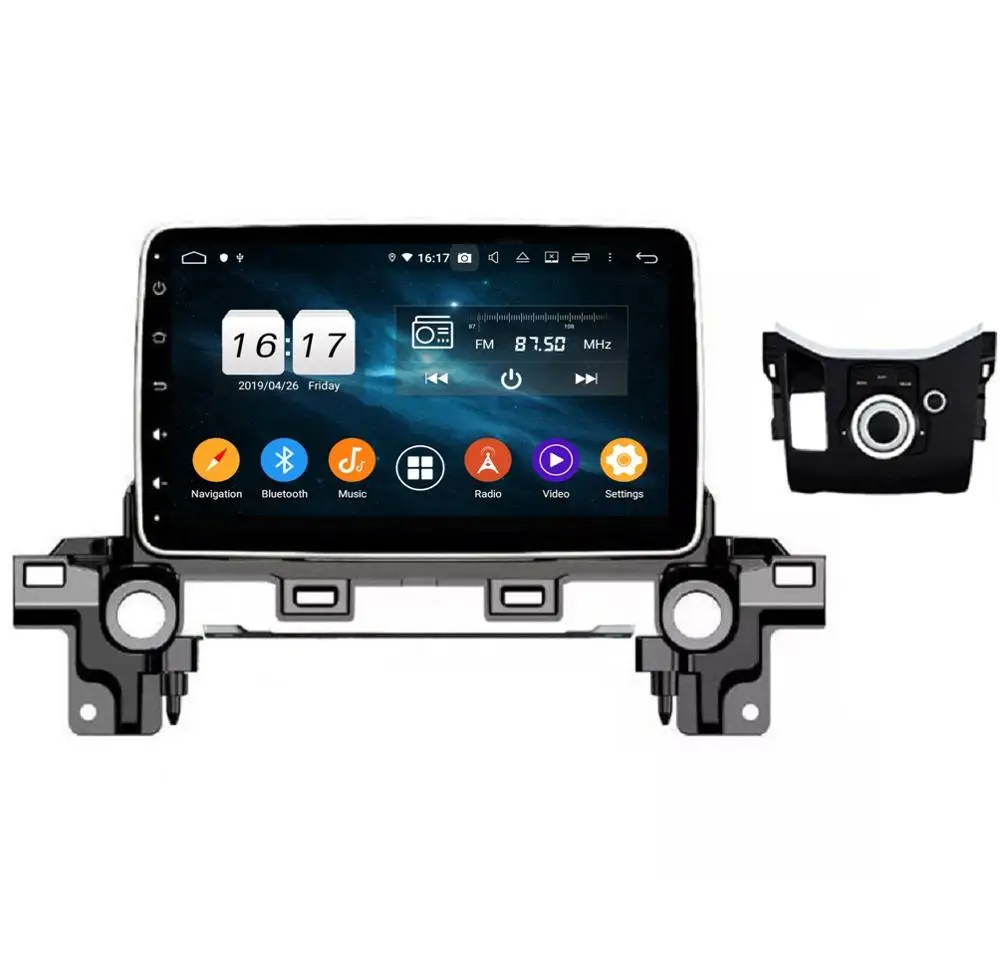 Автомобильный dvd плеер PX6 4 гб + 64 6 ядер Android 10 для Mazda CX 5 2017 2018 2019 DSP радио GPS Bluetooth 0 wi fi
