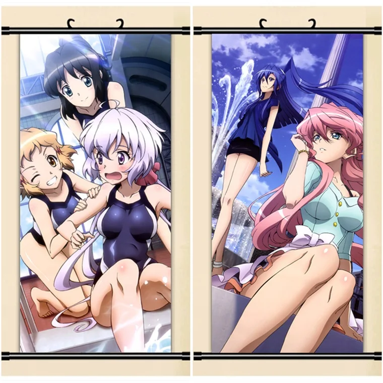 45x95 см senki Zesshou очень Symphogear Хибики Tsubasa Крис арт мультфильм аниме стены картину
