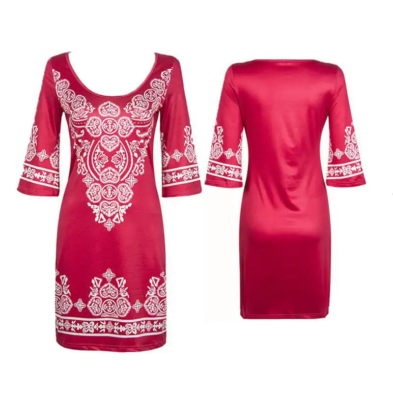 Iricheraf с цветочным принтом Обёрточная бумага Платья для женщин Для Vestidos Лидер