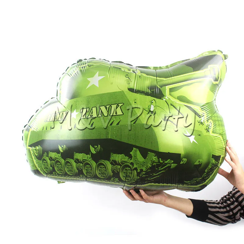 Tank M&V Creative Cartoon Cars Theme Birthday Party Disposable Tableware Set Plate Cup Napinks Baby Shower Party Supplies Decorations - Цвет: Tank