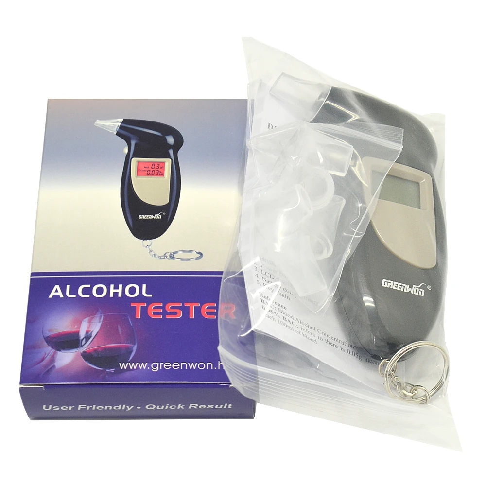 Цифровой алкотестер с ЖК дисплеем 5 шт./2019|alkohol tester|alcohol tester digitalalcohol |