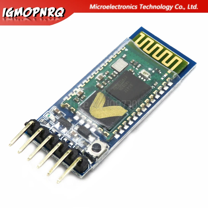 1 шт. HC05 HC 05 Master Slave 6pin JY MCU анти реверс интегрированный Bluetooth последовательный
