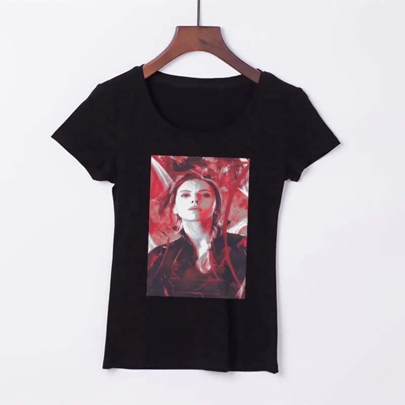 Черная футболка для вдов женская одежда 2019 топы эстетическая Harajuku Kawaii Gothic Tumblr