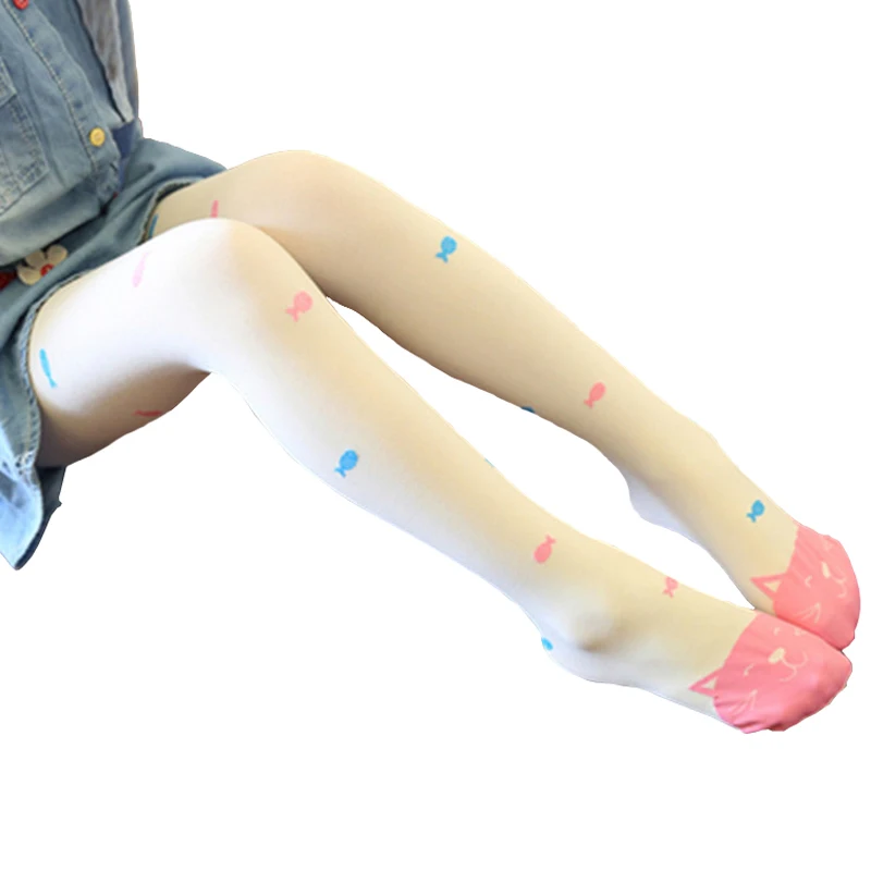 Теплые и уютные милые бархатные детские колготки для девочек нижние трико чулки