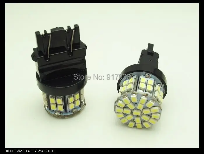2 X T25 3157 P27/7 Вт LED 1206 50 led 3020 SMD 3156 лампы автомобиля лампа автотранспорта парковка