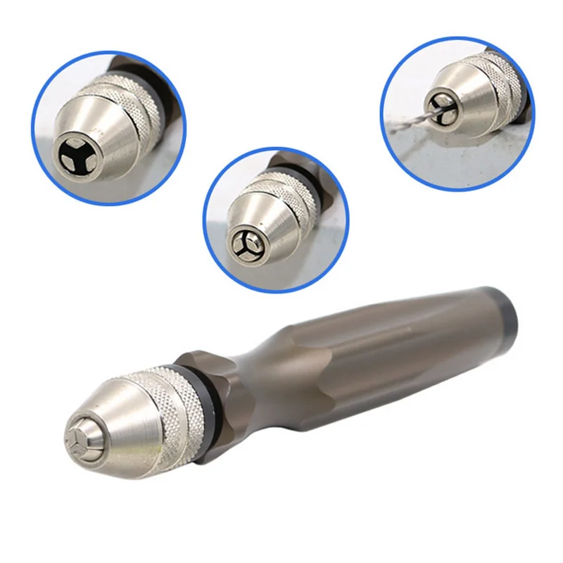Mini Portable Alloy Brick Punch Precision Pin Vise Manual Hand Twist Drill Tackle Tools MAL999 | Инструменты