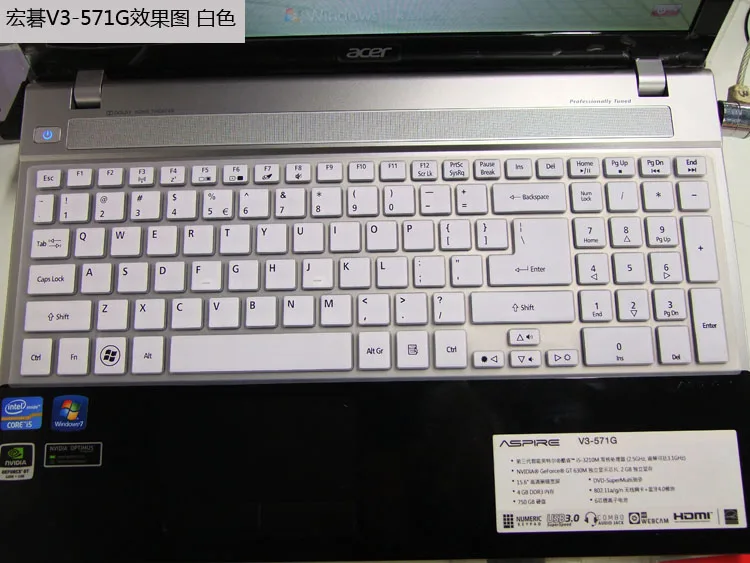15,6 дюйм чехол для клавиатуры Защитная крышка для acer Aspire E5-571G V3-551G E5 V3-572G v3-571g V3-772G E5-572G 571G E1-572G