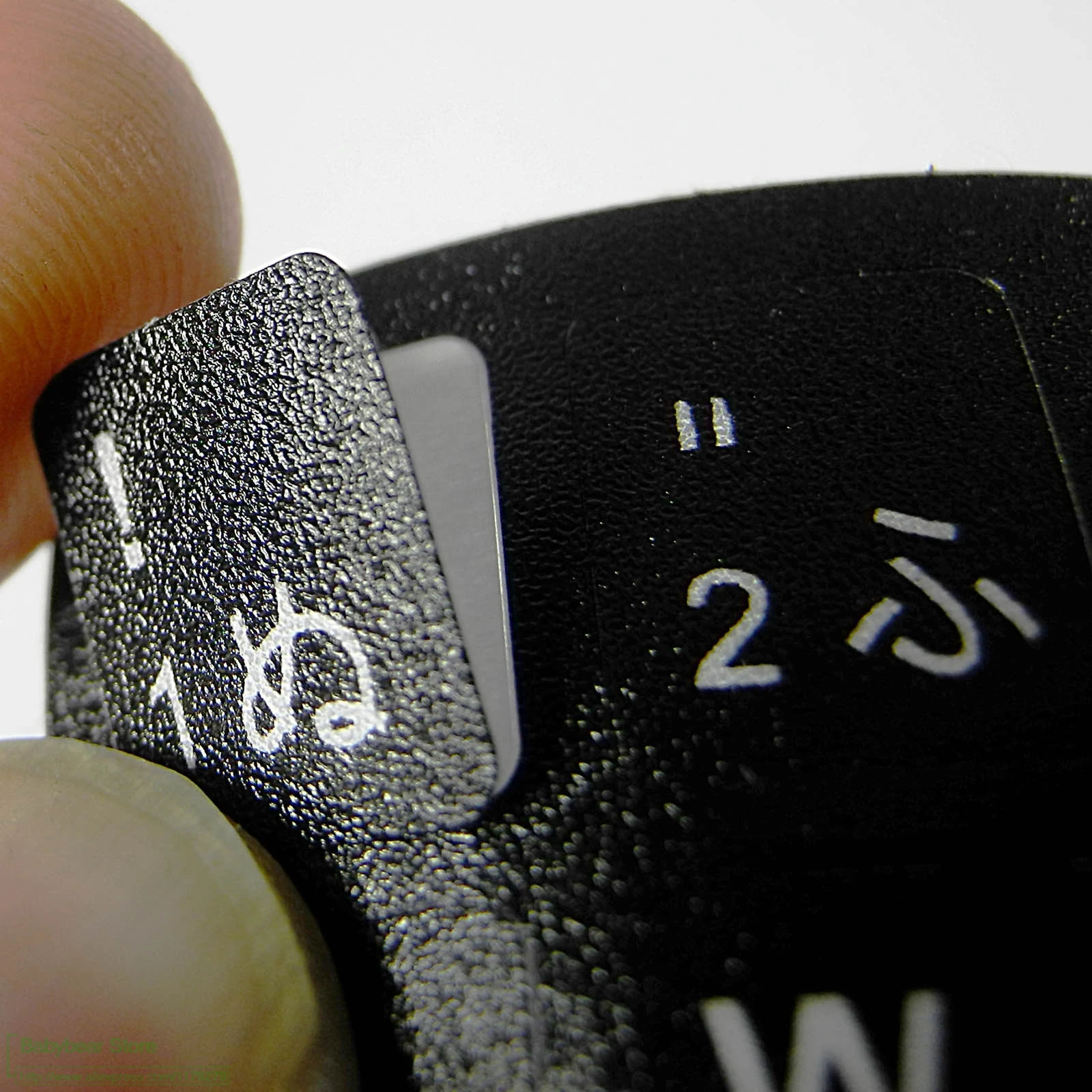 S Наклейка на клавиатуру (1000 шт) оптовая продажа оптом русский ноутбук винил