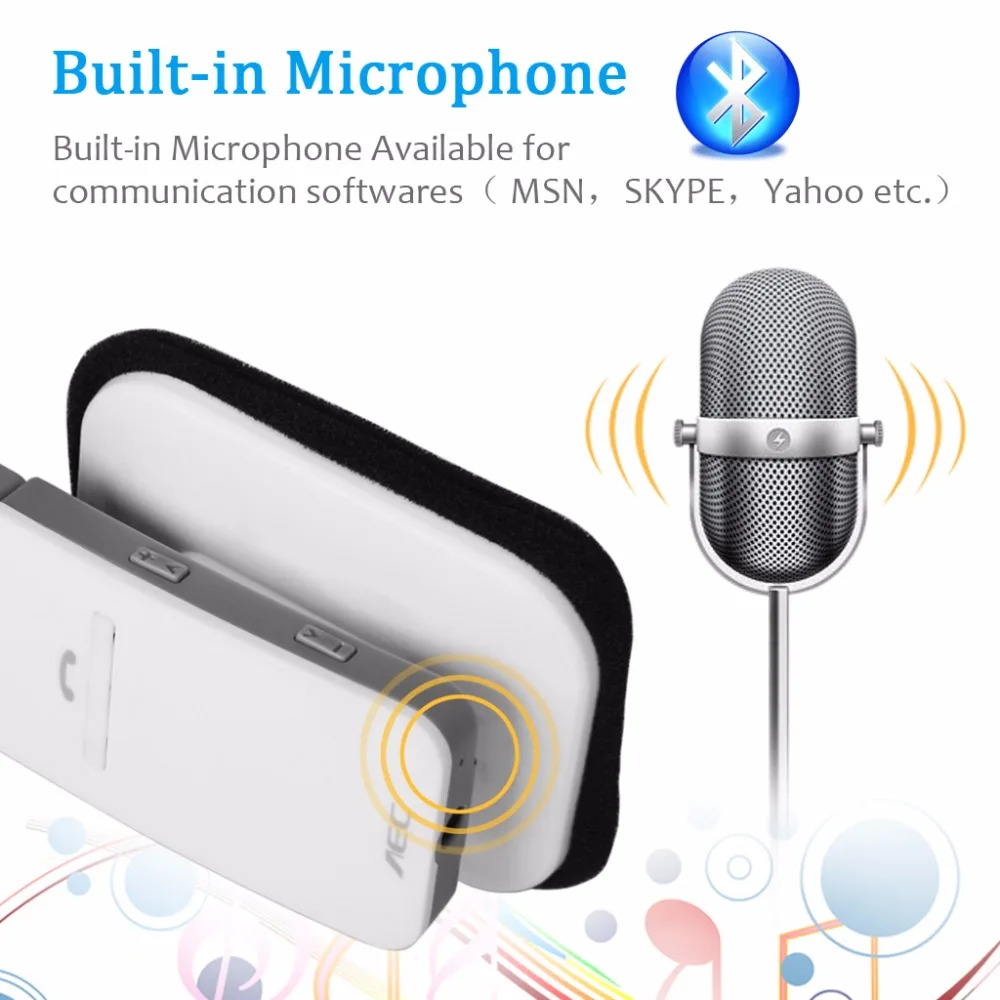 Беспроводные Bluetooth наушники AEC BQ618 гарнитура без рук с шумоподавлением и