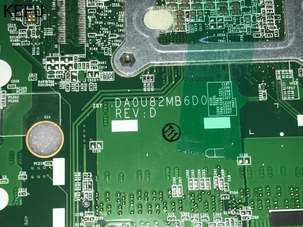 KEFU, DA0U82MB6D0 REV: D материнская плата для ноутбука hp Pavilion 15-N материнская плата, i7-4500u, 740m 2gb(Квалифицированный ОК