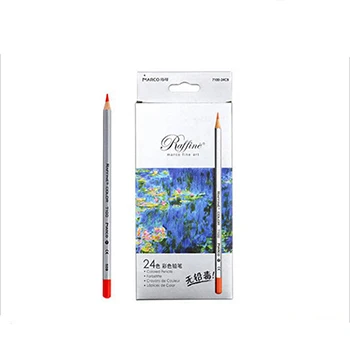 Carton 24 colors Цветной маркер 24/36/48/72 Promarker набор маркеров для живописи профессиональный художественный эскиз школьник картина Цвет свинца - Цвет: Carton 24 colors