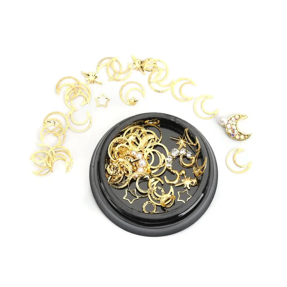 DoreenBeads Resin Crafts Filling Materials Moon Star Shape Filler Charms Jewelry Findings DIY Craft Silicone Mold 1 Set | Украшения и