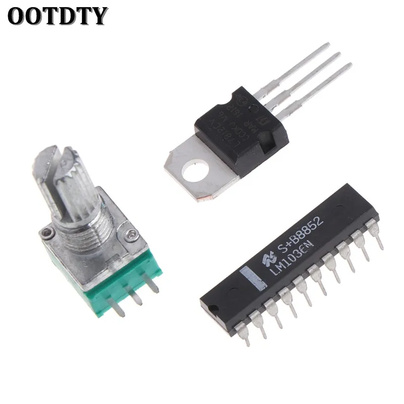 Комплект досок усилителя OOTDTY LM1036 Hi Fi с усилителем|Усилители мощности| |