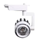 Светодиодный Трековый светильник 20 Вт 30 Вт COB светодиодный потолочный рельсовый светильник s-образный светильник для магазина одежды, обуви, рельсовый светильник